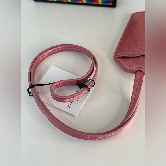 Kurt Geiger Pink Card Holder - Picture 5 of 7